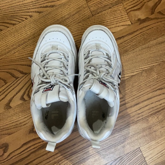 White Filas - Picture 2 of 4